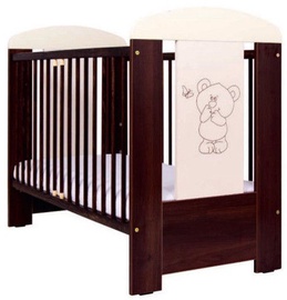 Drewex Bear With Butterfly Walnut/Ecru