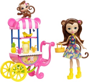 Mattel Enchantimals Fruit Cart Doll Set FCG93