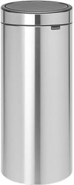Prügikast Brabantia 115349 Touch, hõbe, 30 l
