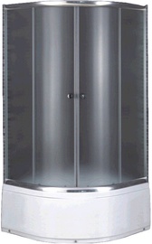 Gotland Eko Shower 90x195x90 Deep Satin
