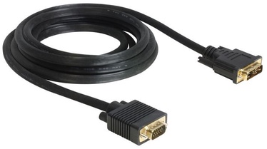 Delock Cable DVI / VGA 2m Black