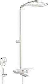 Душевая система Oras Esteta Wellfit 7593-11, белый/хромовый