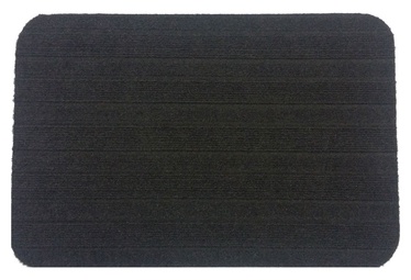 Придверный коврик Okko Roma 1 8008, черный, 57 см x 38 см x 0.4 см