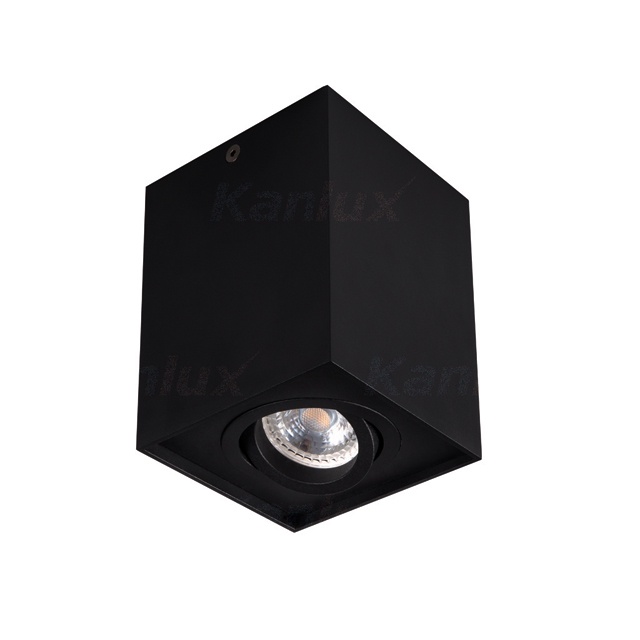 Встроенная лампа врезной Kanlux Gord DLP 50-B, 25Вт, GU10, черный