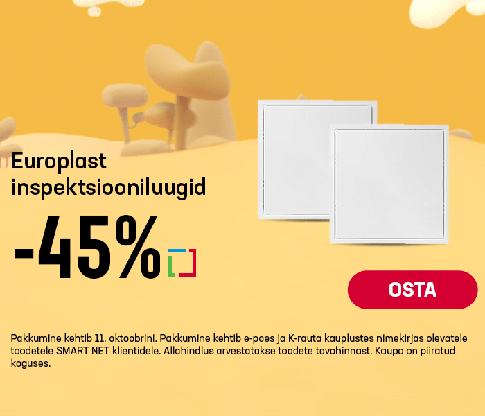 Europlast inspektsiooniluugid -45%