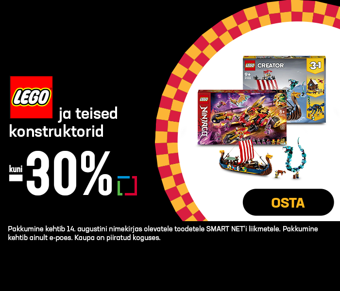 Lego ja teised konstruktorid kuni -30%