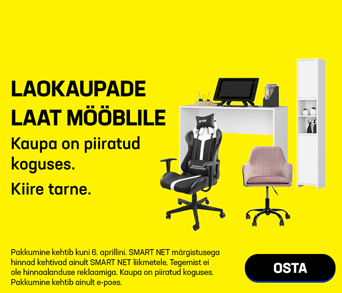 Laokaupade laat mööblile. Kaupa on piiratud koguses. Kiire tarne.