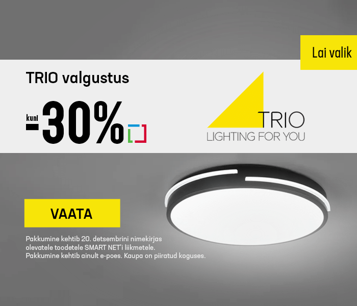 TRIO valgustus kuni -30%