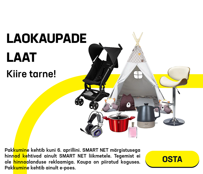Laokaupade laat. Kiire tarne!