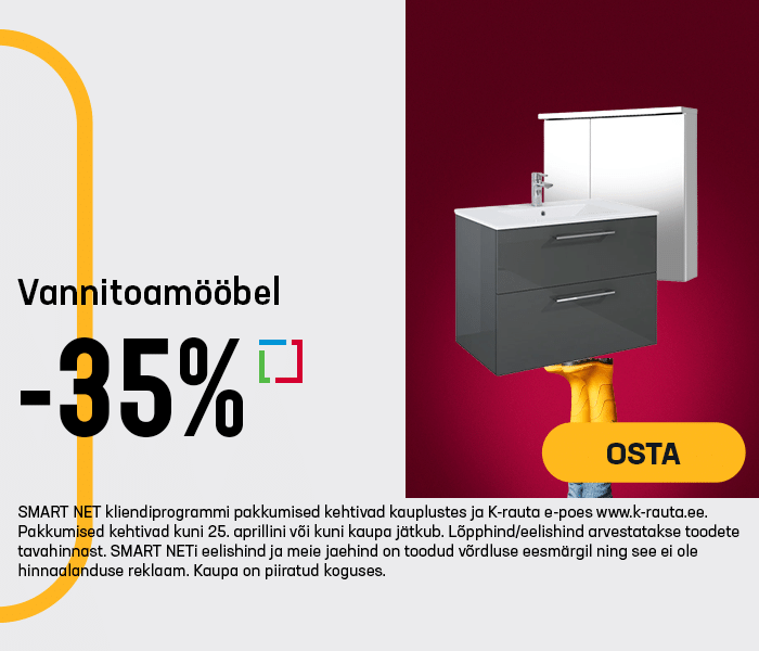Vannitoamööbel -35%
