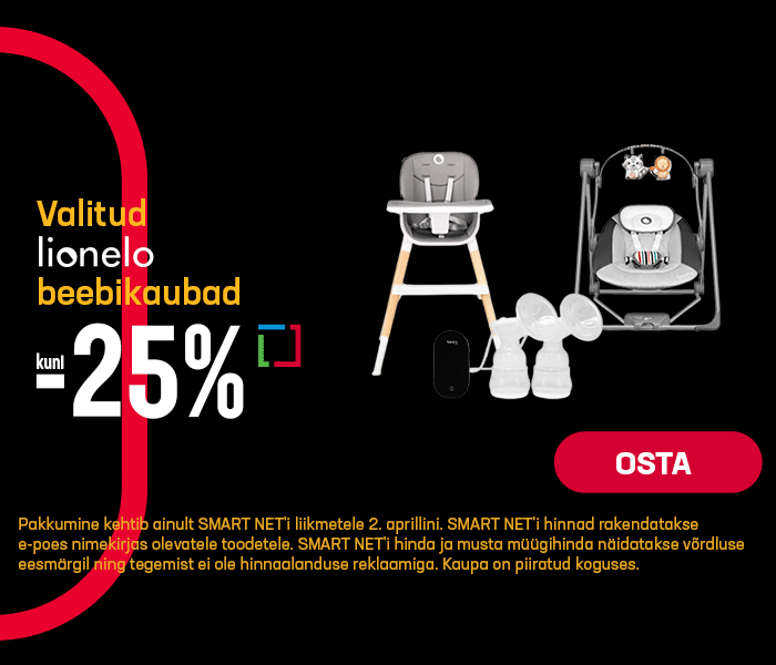 Valitud Lionelo beebikaubad kuni -25%