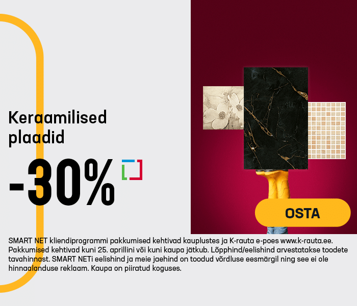 Keraamilised plaadid -30%