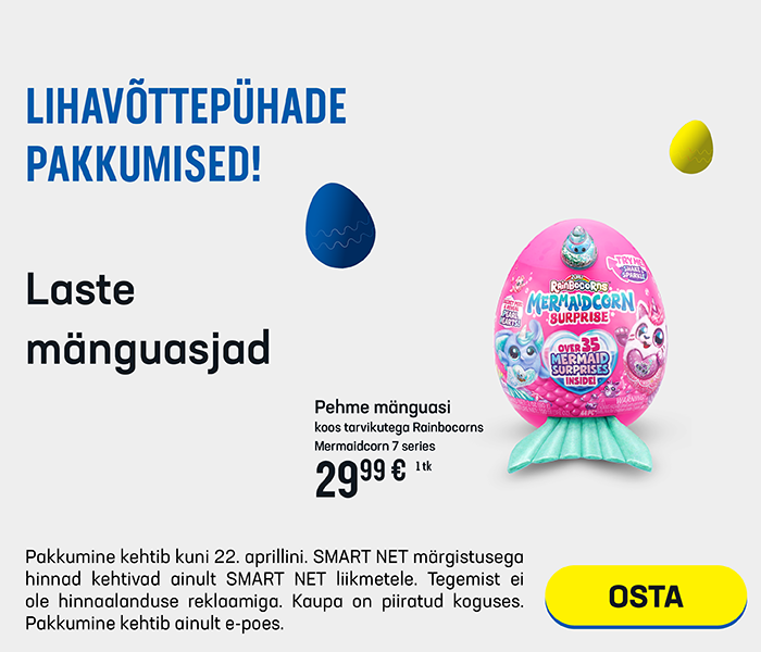 Lihavõttepühade pakkumised - laste mänguasjad