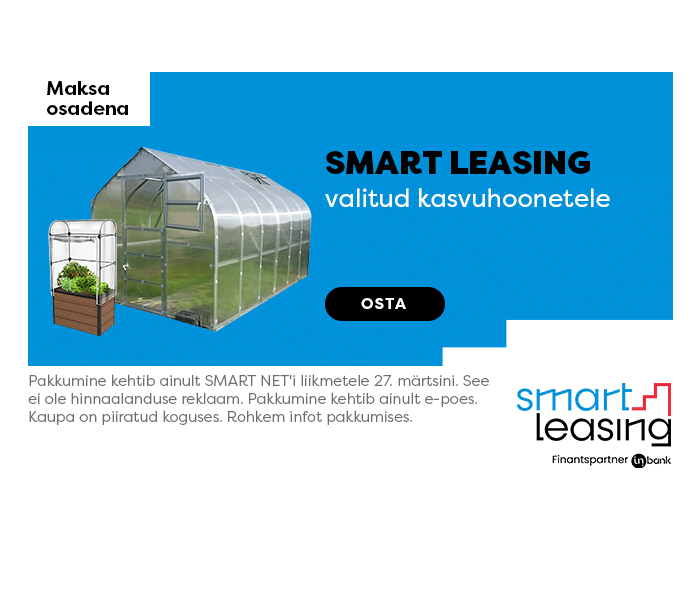 Smart Leasing valitud kasvuhoonetele