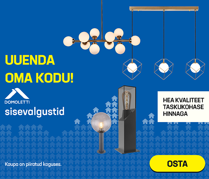 Uuenda oma kodu! Domoletti sisevalgustid