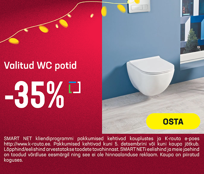 Valitud WC potid -35%