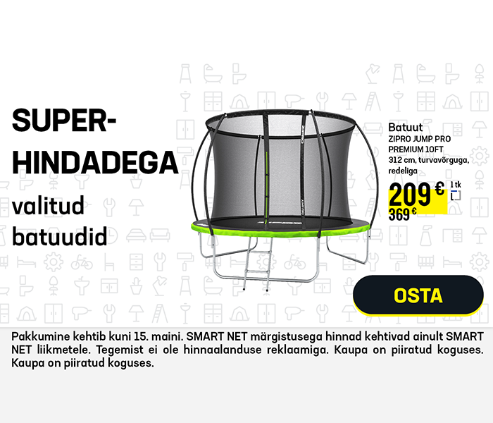 Superhindadega valitud batuudid