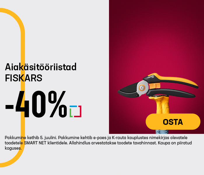 Aiakäsitööriistad FISKARS -40%