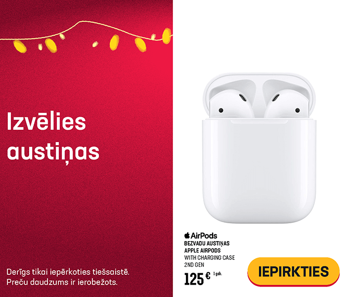 Izvēlies austiņas