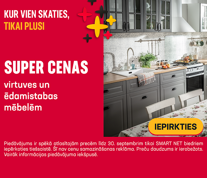 Super cenas virtuves un ēdamistabas mēbelēm