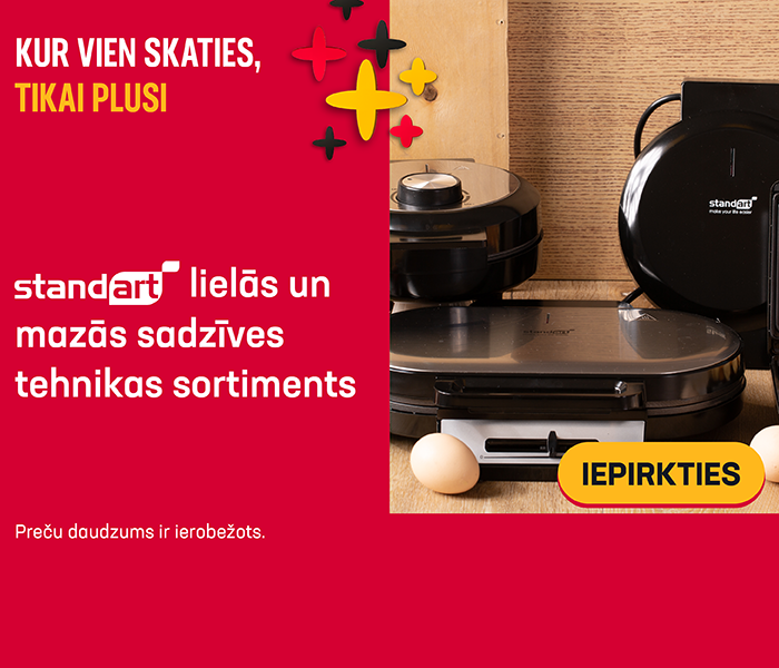 STANDART lielās un mazās sadzīves tehnikas sortiments