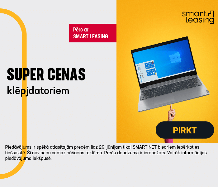 Super cenas klēpjdatoriem