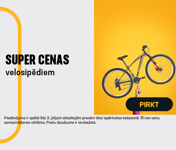 Super cenas velosipēdiem