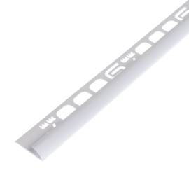 Plaadiliist 017001, 7 mm/2,5 m, valge