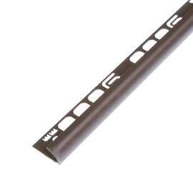 Plaadiliist 019010, 9 mm/2,5 m, tumepruun