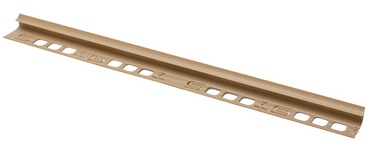 Plaadiliist 027007, sisenurk, 7 mm, 250 cm, liiv