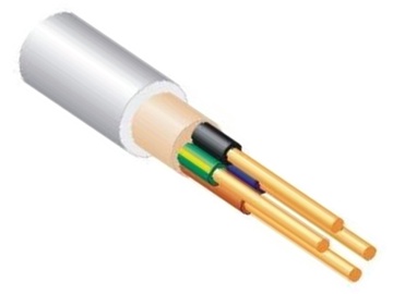 Kabelis KH05VV-U / NYM-J, 5 x 6 mm²