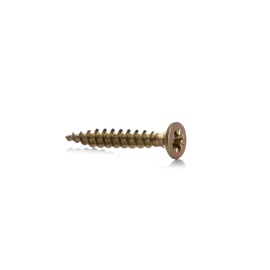 Medsraigtis, 3x20 mm, geltonai cinkuotas