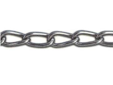 Dekoratiivkett 2,0 mm nikeldatud