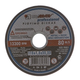 Pjovimo diskas, 115x1,2x22,23 mm