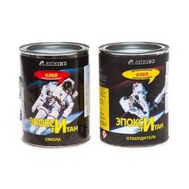 EPOKSĪDA LĪME TITAN 1kg UN CIETINĀT 1kg (ANLES)