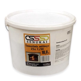 ŠAMOTA MAISĪJUMS ZSZ1/III(0-2) 10KG (TABEX)