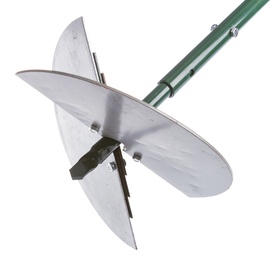 Žemės grąžtas 10 / 15 / 20 / 28 cm, su 3 keičiamais peiliais