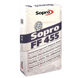 LĪME FLĪŽU ELAST. BALTA SOPRO FF455 25KG