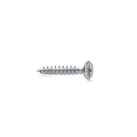Baltai cinkuotas medsraigtis, 2,5x16 mm