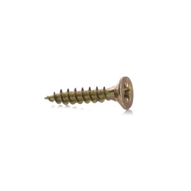 Medsraigtis, 2,5x10 mm, geltonai cinkuotas