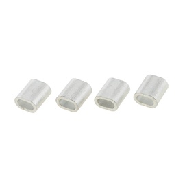 TROSSIKLAMBER PRES 2.0MM ALU DIN3093 4TK