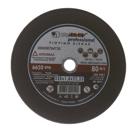 Pjovimo diskas, 230x1,8x22,23 mm