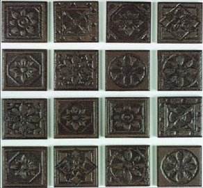 KER.ORNAMENT 8X8CM TACO METALICO PÕRAND