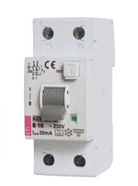 STRĀVAS NOPLŪDES RELEJS KZS 2m C 10A (ETI)