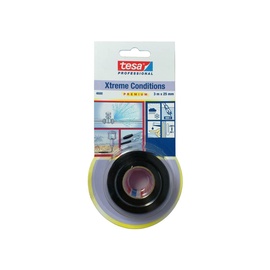 Isevulkaniseeruv silikoonteip Tesa Xtreme, must, 3m x 25mm