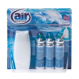 Oro gaiviklis „Happy Spray“ Air Menline Marine su difuzoriumi, 3 x 15 ml
