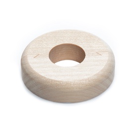 CAURUĻU ROZETE 18MM BĒRZS