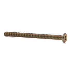 Mööblipolt M6 x 80, kollane, 20 tk