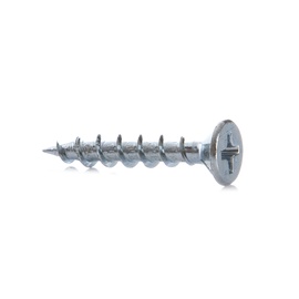 SKRŪVE MONTĀŽAS PVC 4.0X25 BALTA 40GB (VAGNER SDH)