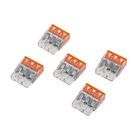 Klemm Wago 3x2,5Qmm 24A oranž 5tk